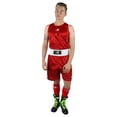 thumbnail image 2 of Uniforme deportivo Box Varonil color Rojo Fire Sports Uniforme deportivo/ Rojo / Chico, 2 of 4