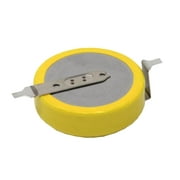 Pile bouton au lithium Panasonic CR2477/F2N 3 V avec languettes