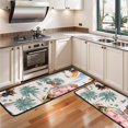 thumbnail image 3 of Kitchen Rugs Sets Of 2,Dachshunds Tropical Beach Anti Fatigue Kitchen Mat Rugs Non Slip Washable,Decorative Kitchen Floor Mats for Kitchen,Sink,Laundry,17"x47"+17"x47", 3 of 5