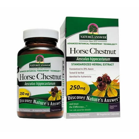 Nature's Answer Horse Chestnut Seed Extract, 90 vegetarian (Best Horse Chestnut Cream)