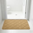 thumbnail image 4 of Bxaolu Memory Foam Bath Mat, Super Soft Absorbent Bathroom Rug Non Slip, Quick Dry, Machine Washable Floor Carpet for Tub Shower, Home Decor Accessories, 20x31.5 Inch, 4 of 8