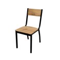 thumbnail image 3 of Set Comedor Top Living Mesa Rectangular + 4 Sillas Café y Negro, 3 of 9