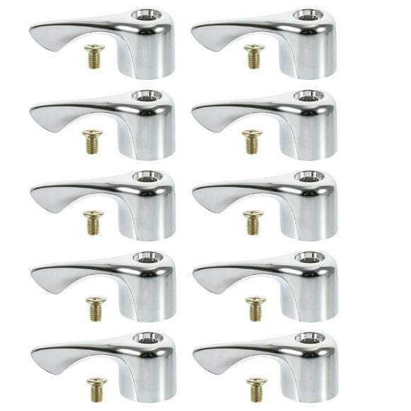 KAKOWELY 10Pcs Faucet Handles Switch Handles Faucet Handle Replacement Bathroom Faucet Accessory,2.87X"X1.18"X1.06"