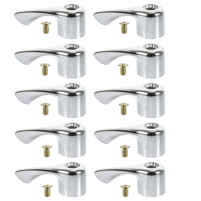 KAKOWELY 10Pcs Faucet Handles Switch Handles Faucet Handle Replacement Bathroom Faucet Accessory,2.87X"X1.18"X1.06"