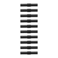thumbnail image 3 of Electronics Connector 10pcs 4mm Insulated Banana Coupler Female To Female Extension Banana Plug Connector For Electronics Appliances, 3 of 8