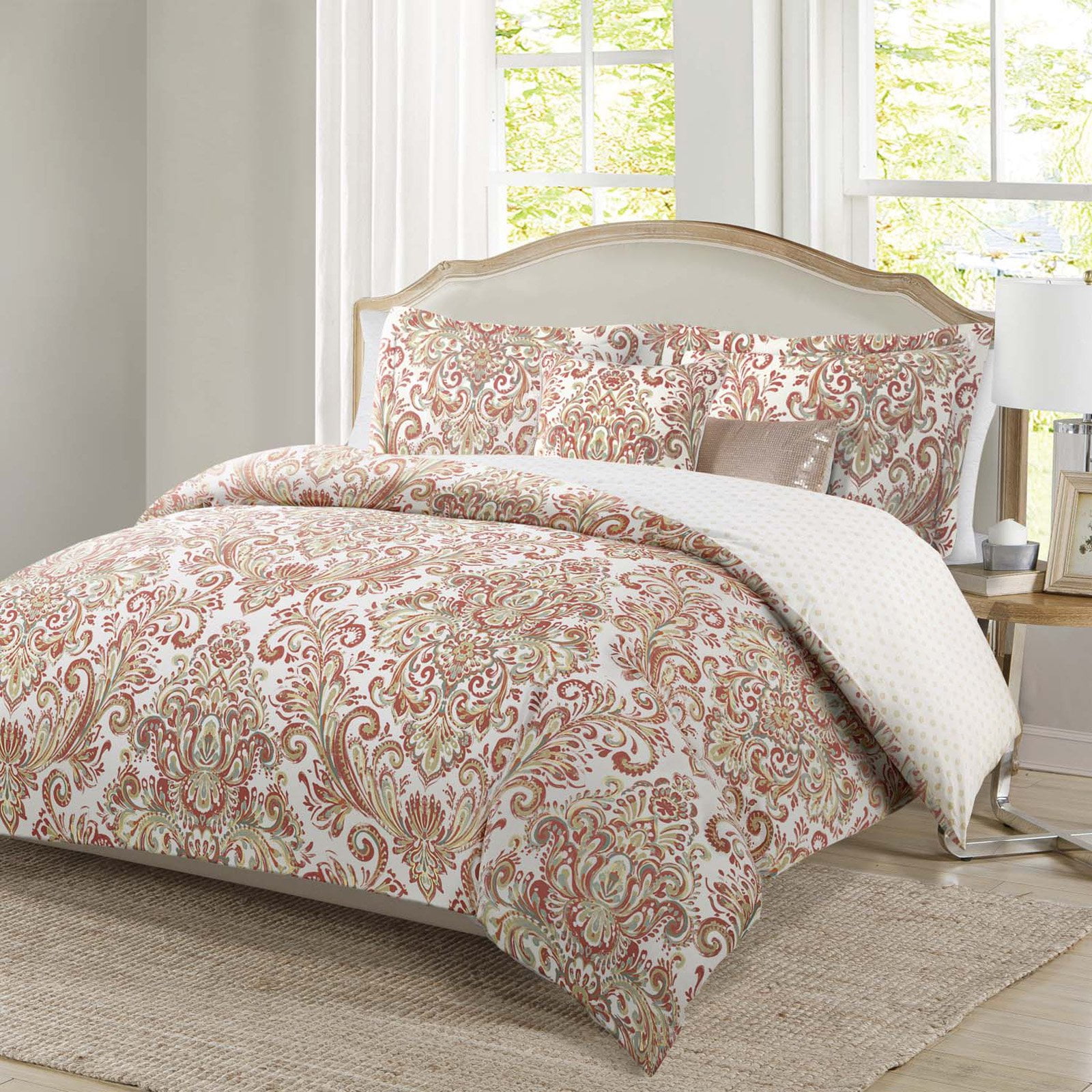 Mika 5 Piece Comforter Set Full Queen Com