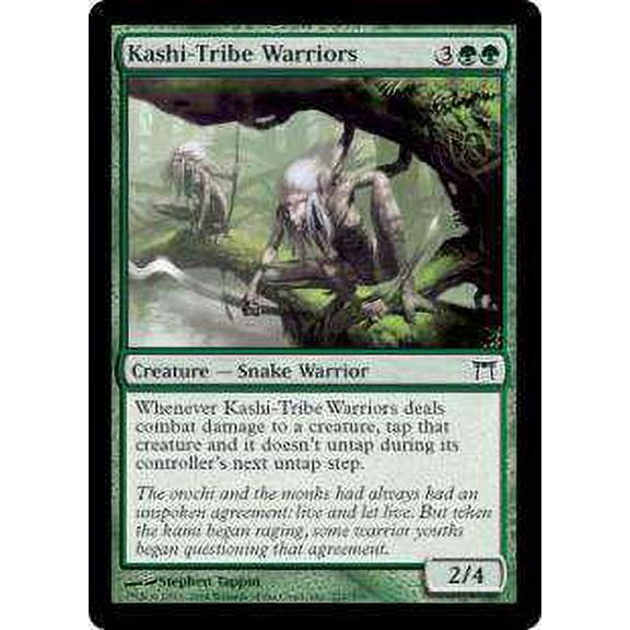 MtG Champions of Kamigawa Common Kashi-Tribe Warriors (Foil) #221
