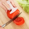 thumbnail image 4 of KAKOWELY finger protector cutting Smile Face Finger Protector Adjustable Plastic Cutting Safe Finger Guard Kitchen Tools Gadgets3.35"X2.44"X0.08", 4 of 5