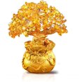 thumbnail image 1 of Árbol de dinero de Feng Shui, mesa de oficina para el hogar, decoración de Feng Shui, árbol de dinero de cristal para riqueza y buena suerte Hy, 1 of 4