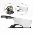 thumbnail image 3 of Retractable Knife Sharpener, Wine Opener & Knife Stand, Black 3-in-1 Kitchen Tool, 3 of 8
