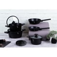 thumbnail image 2 of Berlinger Haus Kitchen Cookware Sets 10 Piece, Nonstick Cookware Set with Black Bakelite Mats, Turbo Induction Based Pots and Pans Set with Ergonomic Handles, Dishwasher Safe Cooking Set, Black, 2 of 5