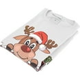 thumbnail image 5 of BOOMNY Christmas Infants Baby Boys Sweatshirts Xmas Deer Embroidery Sweatshirt For Boys Long Sleeve Warm Fall Winter Pullover Tops, 5 of 5