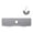 Gray, variant on Universal Flexible Rubber Sink Splash Guard with Central Drain Hole for Kitchen and Bathroom Sinks Easy Installation and Cleaning