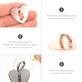 thumbnail image 4 of PENGXIANG Holder Ring Finger Cell Grip Stand Mobile Heart Adhesive Motorcycle Shape Backholder Table Kickstand Stand Hook
Grip, 4 of 6