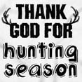 thumbnail image 2 of Thank God For Hunting Season Sport Unisex Plus Fleece Graphic Sweatshirt Brisco Brands 5X, 2 of 5