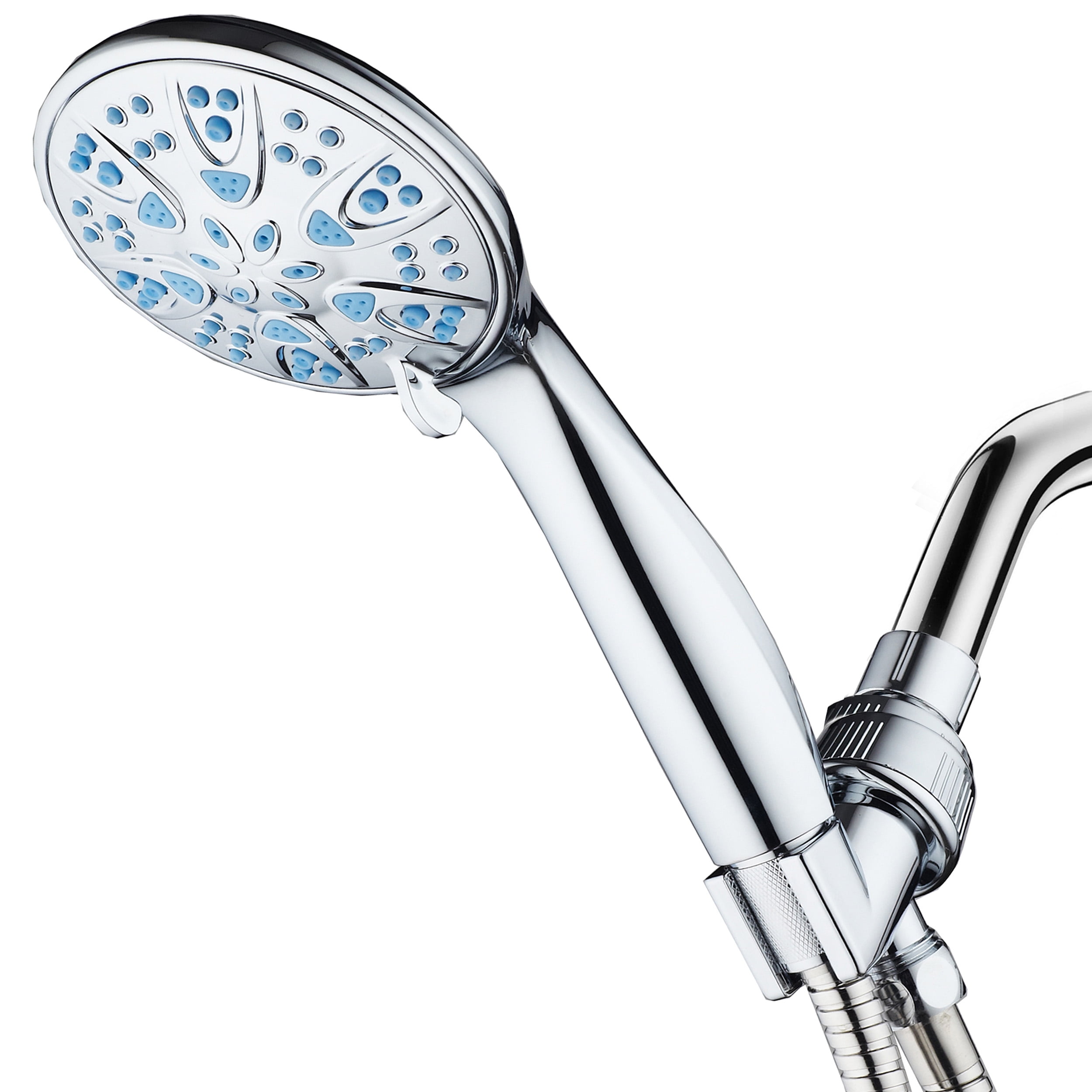 AquaDance Microban Antimicrobial/Anti-Clog High-Pressure 6-setting Hand Shower