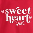thumbnail image 5 of Weebloom Girls Valentines Outfit 2Pcs Baby Boys Toddlers Clothes Short Sleeve Tops Pants Set Kids For Valentine'S Day Red 5-6 Years, 5 of 7