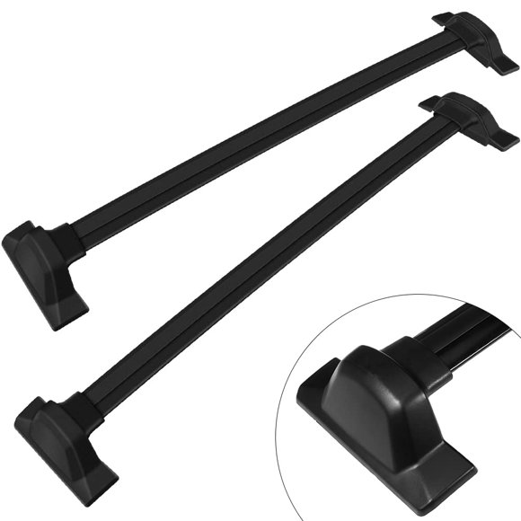 ROADFAR Roof Rack Aluminum Top Rail Carries Luggage Carrier Fit for Honda CR-V 2007-2011 Baggage Rail Crossbars