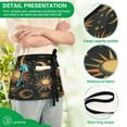 thumbnail image 4 of Yayeee Waist Apron with Pockets for Cooking Waterproof Half Server Aprons, Sun Moon and Stars Pattern, 4 of 7