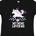 thumbnail image 4 of Inktastic My Mimi Loves Me Unicorn Girls Toddler T-Shirt, 4 of 5