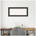 thumbnail image 7 of Amanti Art White Cork Board Framed Accent Bronze Narrow Bulletin Board 34 in. x 16 in., 7 of 7
