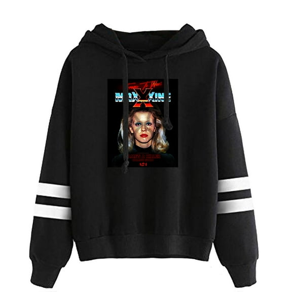 MaXXXine Movie Pullovers Hoodies Streetwear Pocketless Sweatshirts Unisex Clothing