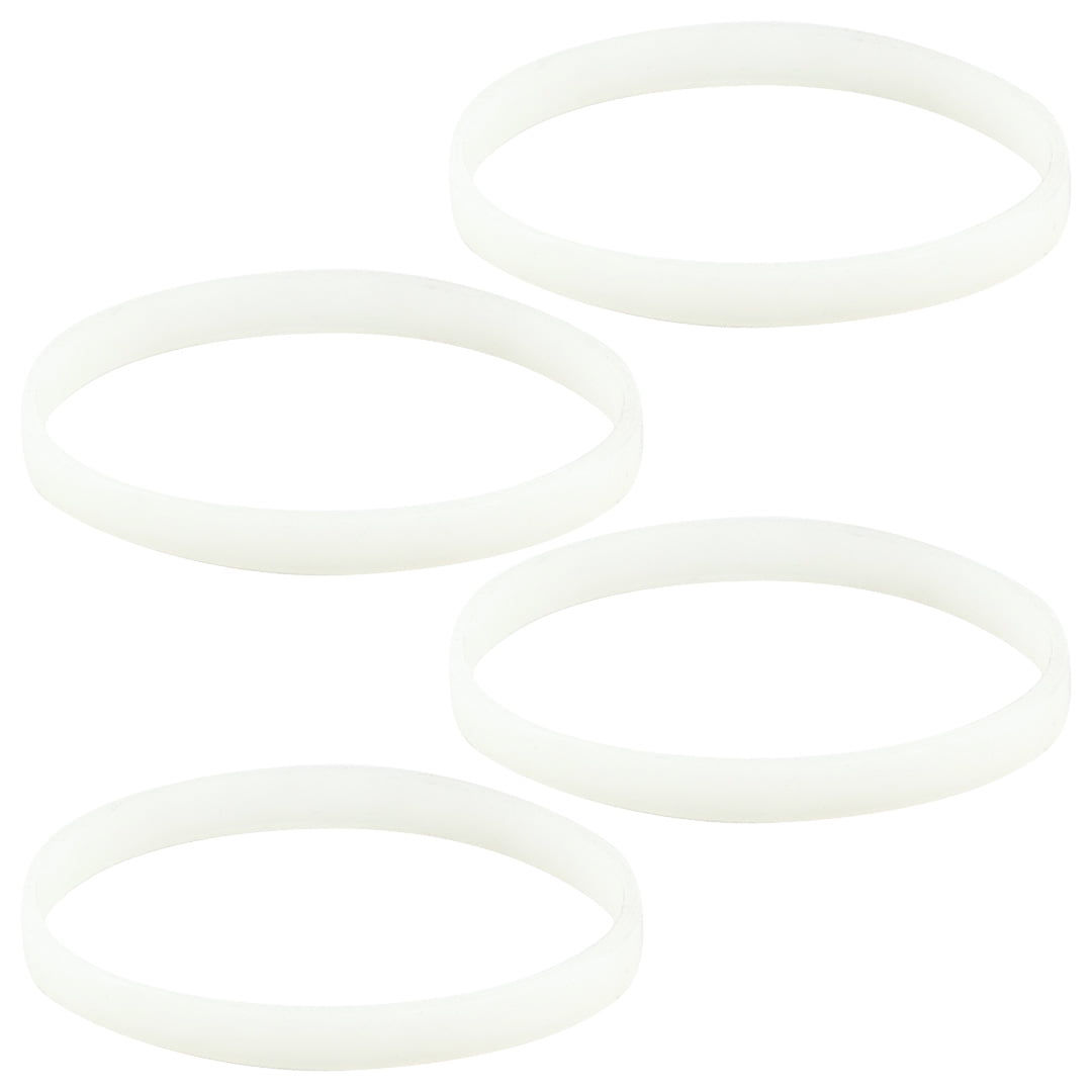 4 Pack White Gasket Rubber Sealing O-Ring Replacement Part for Nutri Ninja Auto-iQ Blenders BL480 BL681A BL682 BL640