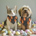 thumbnail image 2 of Dog Bandana 2 Pack,Halloween Spider Web Hanging Pumpkins Bandanas for Dogs,Cat Bandana,Small/ Large Dog Bandana 2 Size,Dog Bandanas Girl Boy, 2 of 5