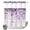 purple, variant on No Hook Shower Curtain, Eucalyptus Leaves Shower Curtains for Bathroom with See Through Top Window, Green Botanical Summer Spring Leaves Waterproof & Washable Bath Curtain Small Stall 36"x78"