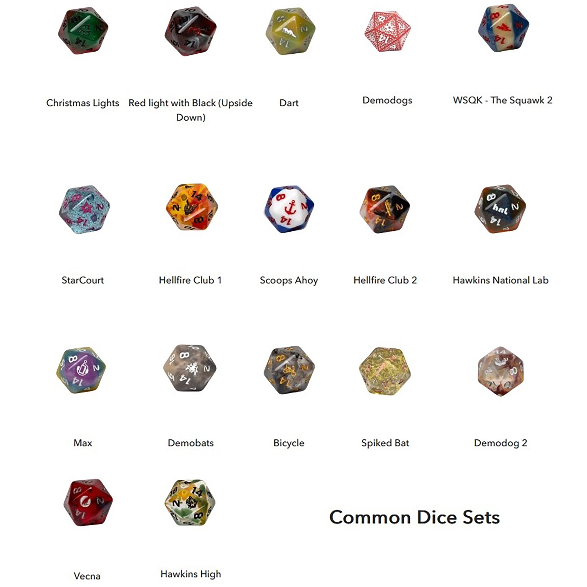 Stranger Things: Treasure Pack - 3 Blind Collectibles: d20 Die, Metal Ability Coin, Embroidered Dice Bag - Randomly Assorted, RPG Game Accessories