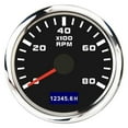 thumbnail image 1 of 52mm Tachometer 3000/4000/6000/7000/8000RPM Boat Tacho Gauge Red Backlight Marine Tacho Meter With LCD Hourmeter Tacho Sensor, 1 of 5