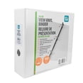 thumbnail image 3 of Pen + Gear 3" Deluxe View Vinyl Binder, O-Ring, WHITE, 3 of 4