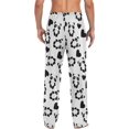thumbnail image 4 of FREEAMG Love and Panda Pajama Pants for Men, Men's Separate Bottoms, Pure Cotton Comfortable Lounge Pants（97）, 4 of 7