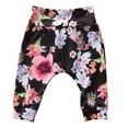 thumbnail image 3 of Infant Baby Girl Floral Pattern Long Sleeve Hoodie and Pants 2 pcs Cotton Outfit (100/18-24 Months, Pink/White Floral), 3 of 4