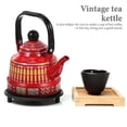 thumbnail image 4 of Tea Kettle Household Red Enamel for Heating Coffee and Tea 1Pcs, 4 of 4
