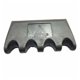 thumbnail image 3 of Soporte para tacos de billar, soporte para palos de billar, soporte profesional para palos de billar Negro 4 agujeros, 3 of 8