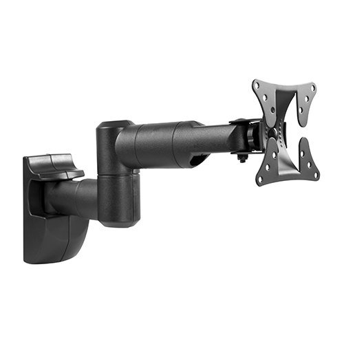 Brateck LCD-503 Support Mural à Mouvement Complet Économique pour Téléviseurs à Écran Plat LED LCD de 13 Pouces-27 Pouces 30kgs/66lbs