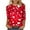 Red, variant on TKLPEHG Valentines Shirts for Women 3/4 Sleeve Tops Crewneck Valentines Day T Shirts Soft Cute Heart Print Lover Gift Tops (Red,XXL)