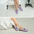 thumbnail image 6 of Womens Cozy Slippers Kuromi And My Melody Warm Soft Plush Slipper Slip-on House Shoes for Home Indoor Outdoor, 6 of 7