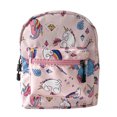 thumbnail image 2 of Mochila de lona con estampado de dibujos animados para niños y Ehuebsd niñas morral pequeño de viaje portátil femenino 2021, 2 of 9