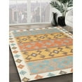 thumbnail image 3 of Ahgly Company Machine Washable Indoor Rectangle Contemporary Bronze Brown Area Rugs, 8' x 12', 3 of 7