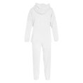 thumbnail image 5 of Baqcunre Women's Casual Solid Color Long Sleeved Hoodie Trousers Sweatershirt Sports Suit,Size L,Sweat Set for Women,Outfits for Women,Sweatshirt for Women,Womens Sweatpants,Women Clothing,White, 5 of 9