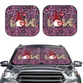 thumbnail image 2 of Zufioo Love Gnomes Print Folding Car Windshield Sun Visor, Anti-ultraviolet Sun Visor, Suitable for Trucks, Vans Car Accessories-Small, 2 of 6