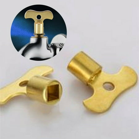 AkoaDa 2019 New Pretty 5 Pcs New Key Solid Brass Special Lock Key for Water Tap