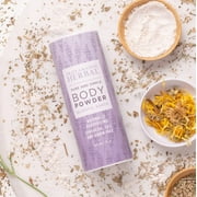 Talc Free Body Powder for Women, Dusting Powder, Cornstarch Free Talcum Powder, Grounding Relaxation Scent, Essential Oils Lavender, Vetiver, Clary Sage, Ora’s Amazing Herbal, Blissful Earth 2.5 oz