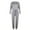 Gray, variant on Hueook Tracksuit for Women Set Plus Size Hoodies Sweatshirt + Pants Sets Sports Wear Leisure Lounge Wear With Pocket Women's Outfits on Clearance Activewear Joggers