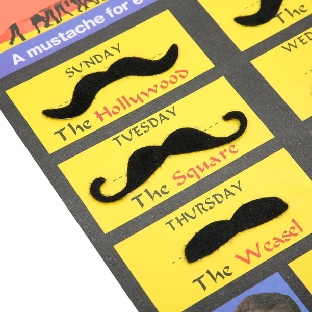 Barba Falsa Adhesiva 2 Piezas – Bigote Y Barba Halloween, Navidad, Carnaval Y Fiestas Temáticas