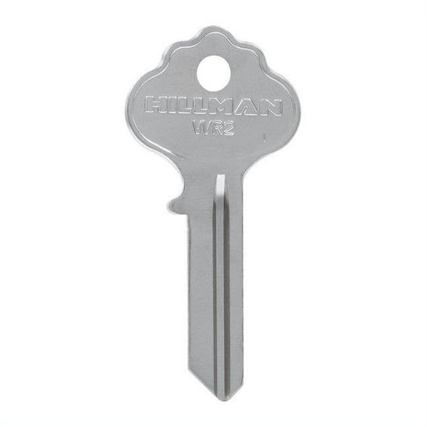 Llave en blanco tradicional Wrench Hillman WR-2 de una cara