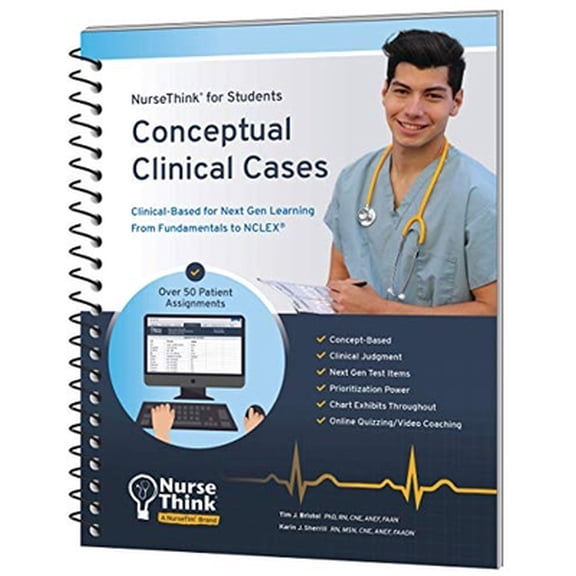 Pre-Owned Conceptual Clinical Cases: Clinical-Based for Next Gen Learning from Fundamentals to Nclex(r) (Spiral-bound) 0998734772 9780998734774