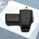 thumbnail image 5 of Adecuado para Range Rover Executive Edition 03-12 hebilla visera delantera y hebilla fijación espejo tocador delantero (negro izquierdo), 5 of 9
